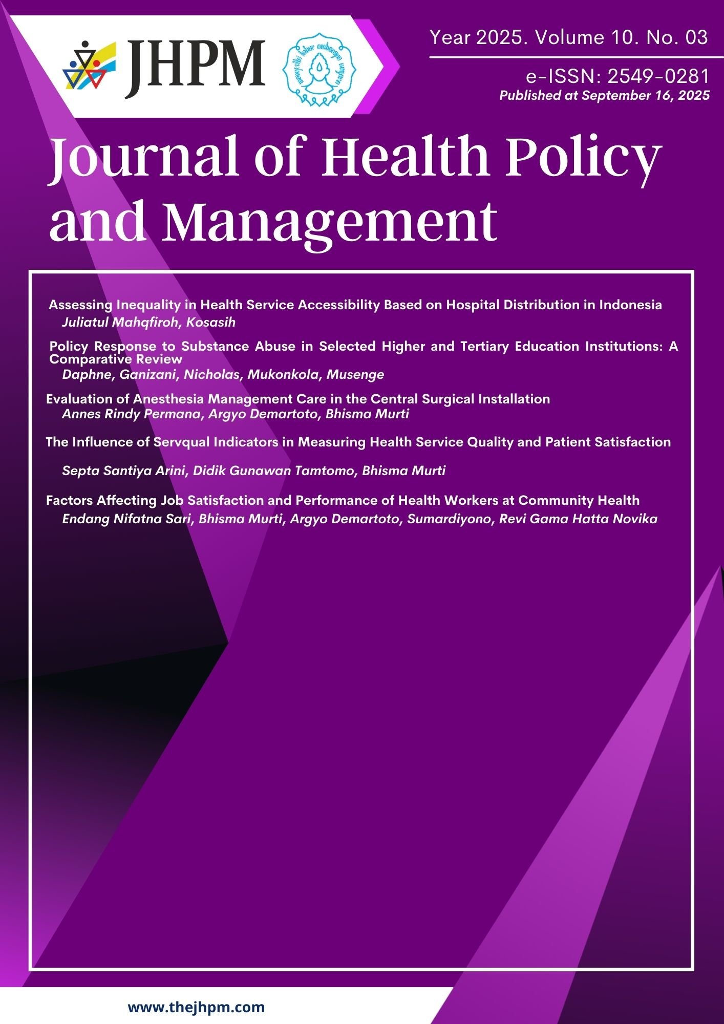 					View Vol. 10 No. 3 (2025)
				